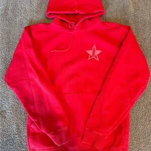 Jeffree Star Red Star Logo Pullover Hoodie